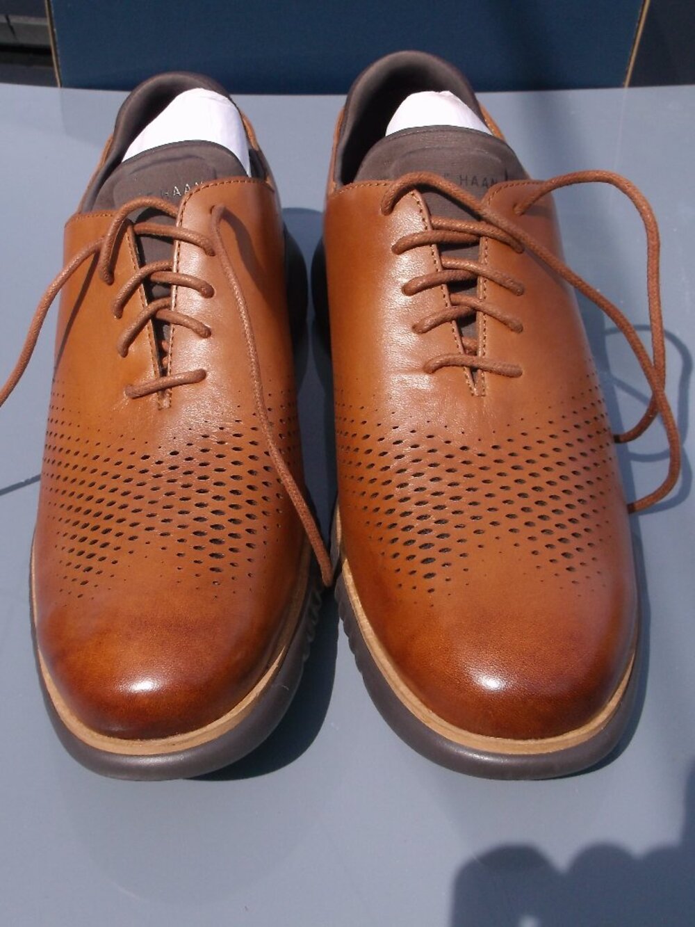 Cole Haan 2.ZEROGRAND Laser Wingtip Oxford Shoes | Men’s 10.5W | NWT on Box